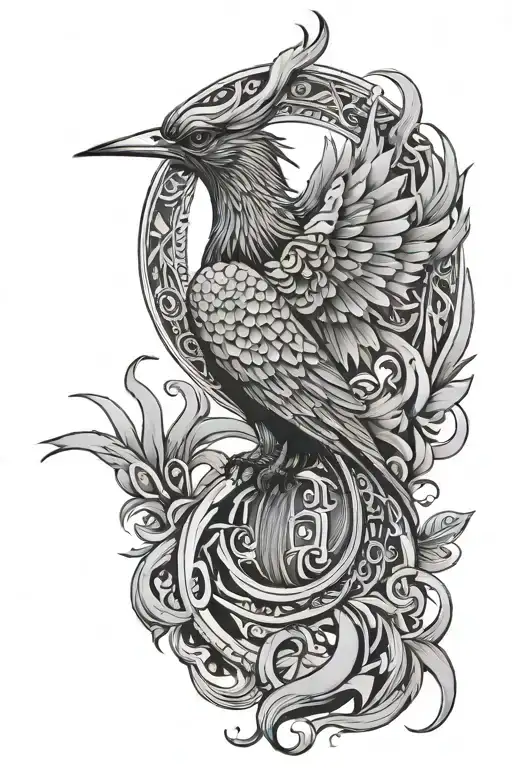 Aquarius Sun Sagittarius Moon Cancer Rising Phoenix Bird