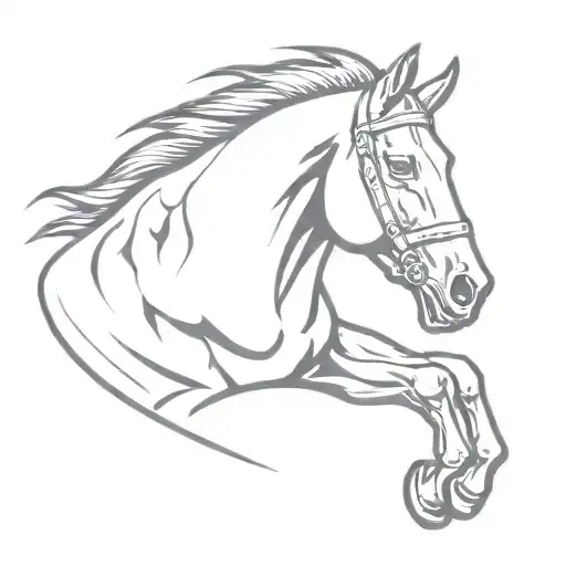 The Faze Logo With A Horse In It