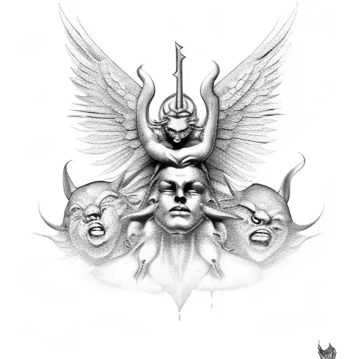 Whispering Angel And Demon