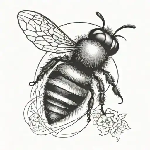 Bee With Words Making The Outline