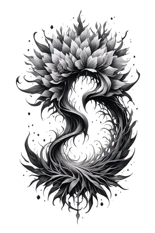 Meaningful Tattoo Which Symboizes Growth And Transformation