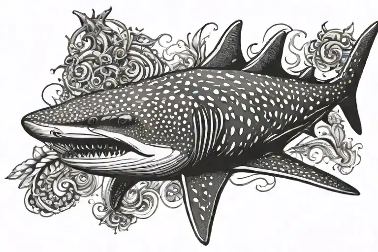 Whale Shark Surrounded