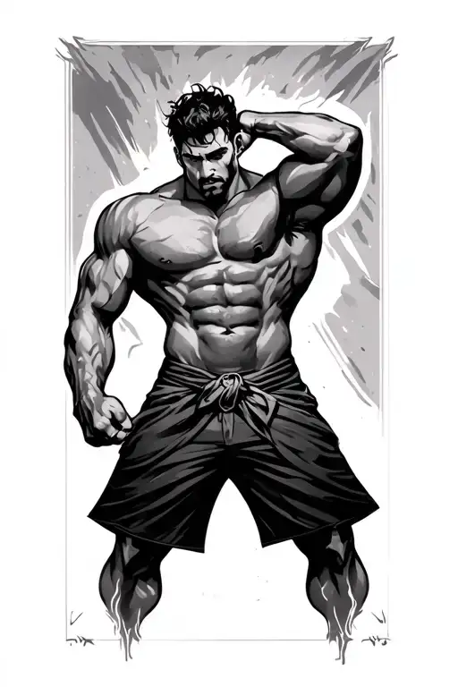 Strong Man Enanuel Black