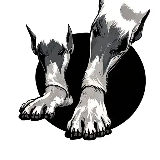 Inlaid Dog Legs