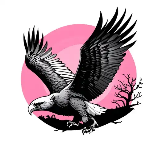 Moon Light Eagle Pink With
