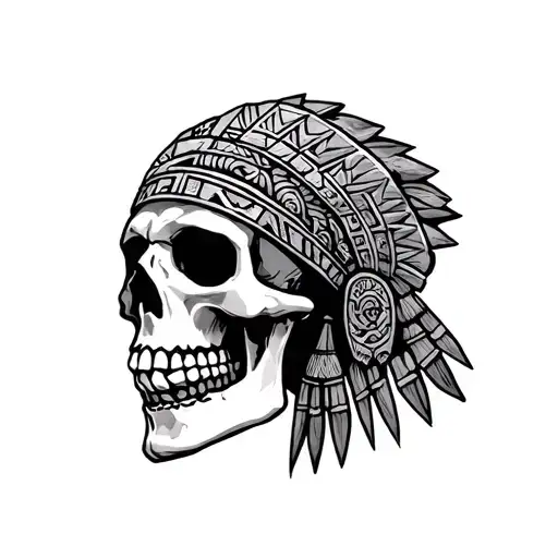 Skeleton In The Aztec Complexes