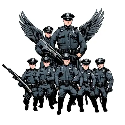 Police Group Photo
