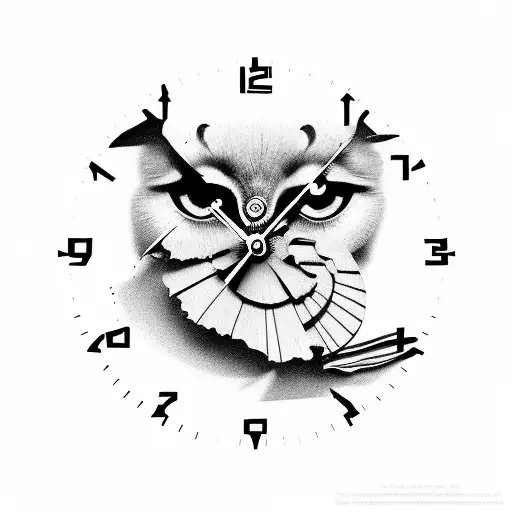 Broken Clock Background