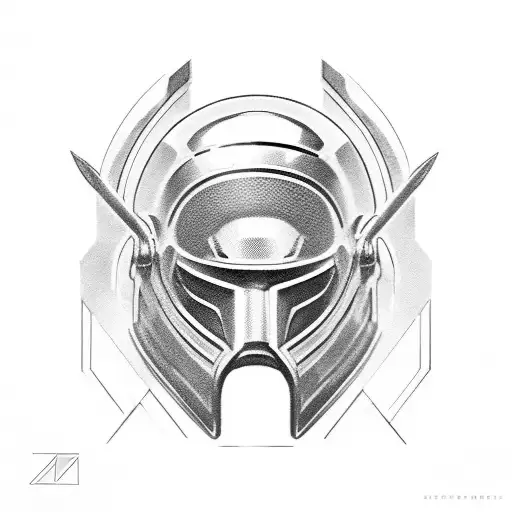 Spartan Helmet With A Modern Twist