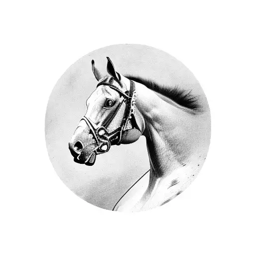 Old New Jersey Race Horse Track With A Belt Buckle In The Middle