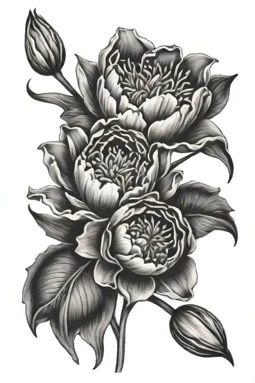 Tulip Lilac Pink Hyacinth Peony Lily Flower