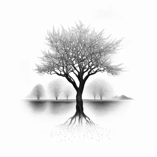 Tree Planted By Water