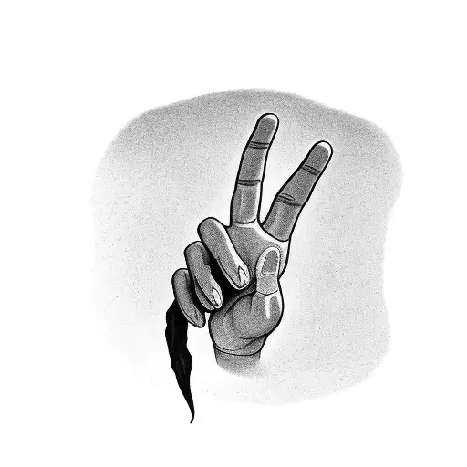 A Hand Reaching Out For A Handshake With An Evil Creature Emerging