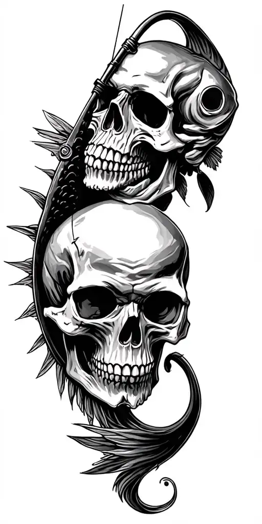 Skull Fishing Hunting