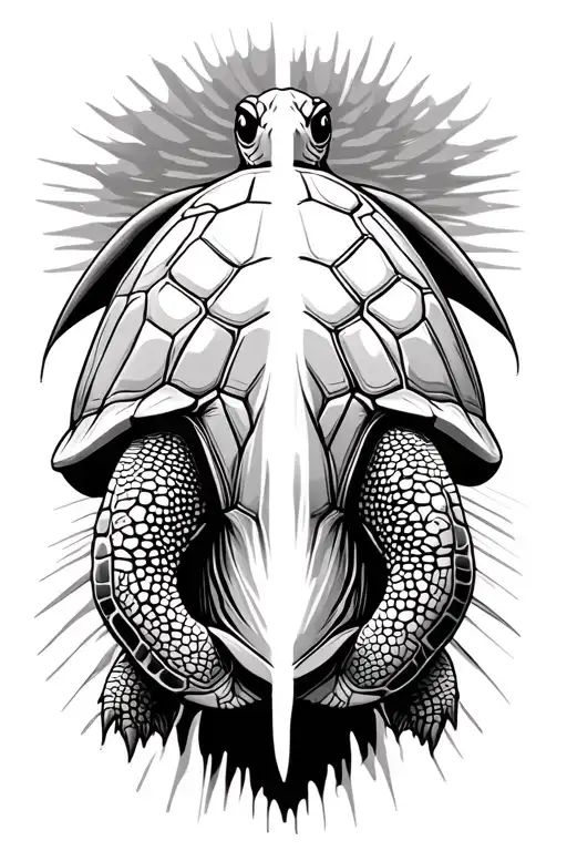 Turtle Blending With Existing Audio Waveform