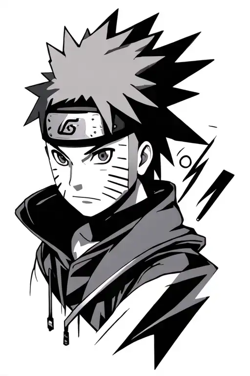 Geometrical Naruto Characters