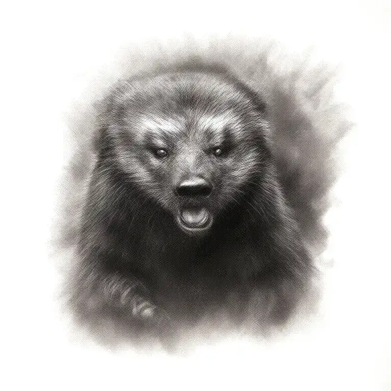 Blackout Honey Badger