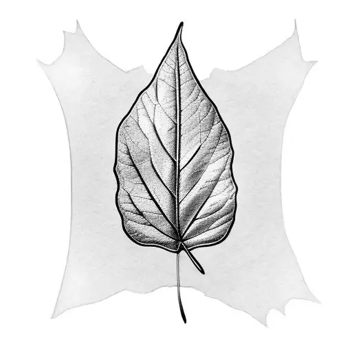 A Bold And Abstract Leaf Bracelet Design With A Unique Font Or Script For A Personalized Touch