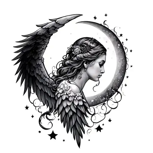 Lady Moon Wings