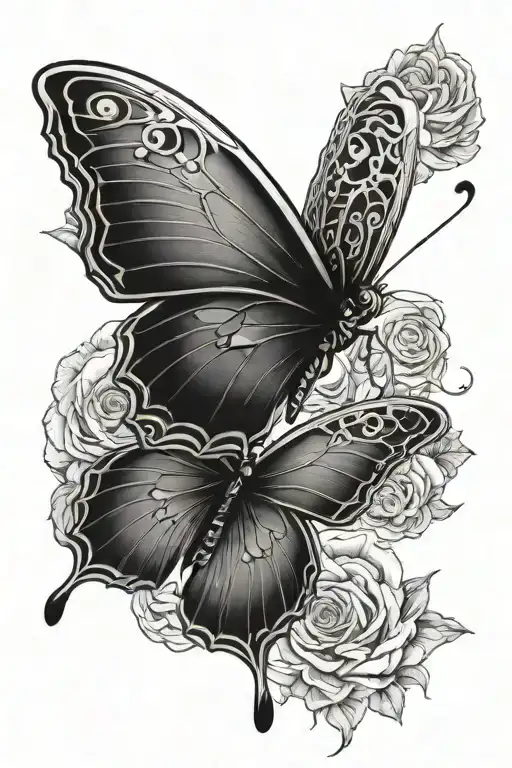 Dark Death Butterfly