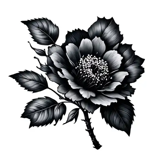 Fine Line Hawthorn Flower