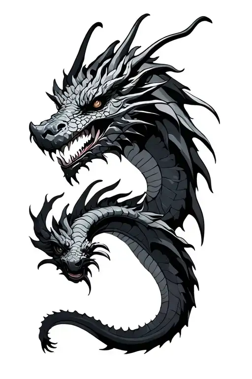 Computer Board With Dragon