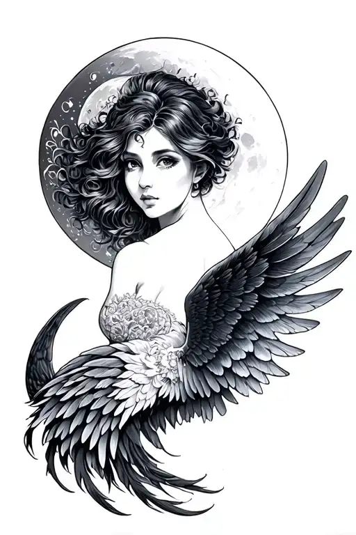 Lady Moon Wings