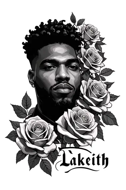 Roses With Royalty With Lakeith Written Inside