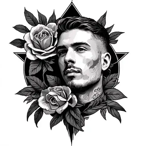 Memorial Tattoo For My Male Friend Named Skinny