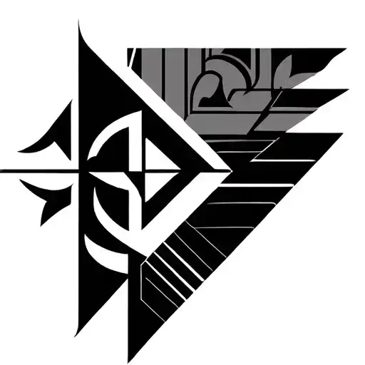 A Geometric Design Combining Elements Inspired By India