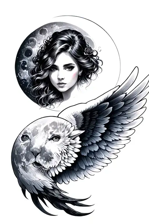 Lady Moon Wings