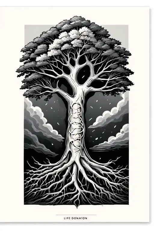 Organ Donation Life Tree