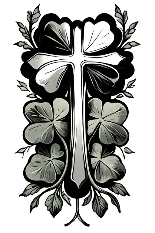 Dad 01-11-1985 To 03-10-2025 Four Leaf Clover And Cross