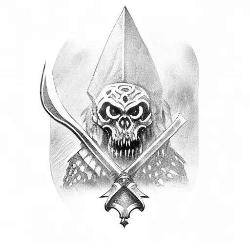 Barbarian Beheading Basilisk With A Big Sword