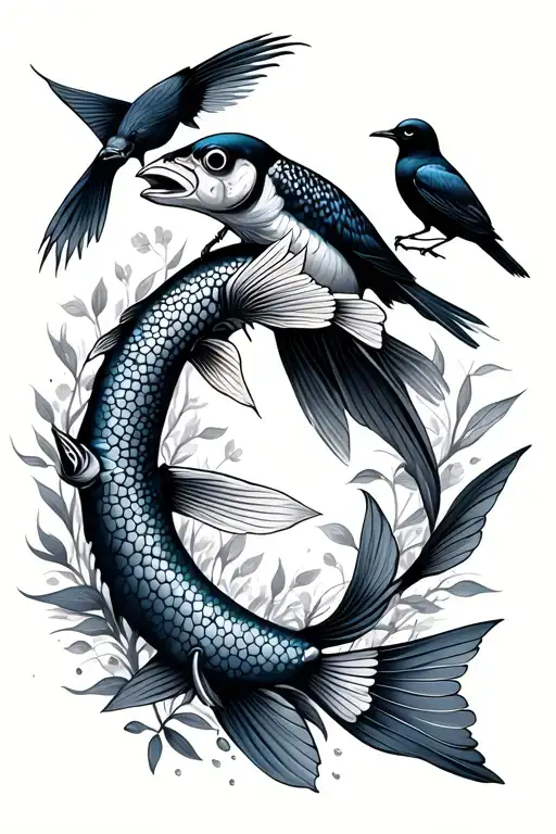 Fish And Birds