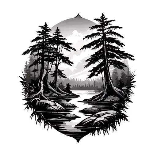 Forest And Jungle Scene