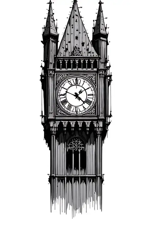 Gothic Clock Tower