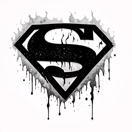 Superman Scar Burned Logo Into Skin