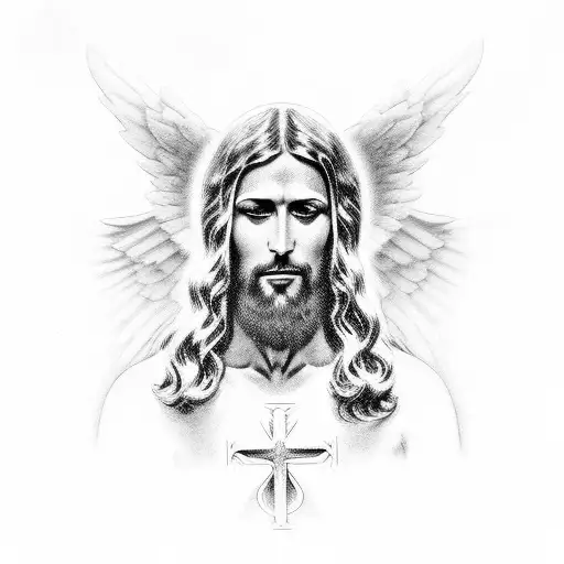 Jesus Chris And Angels