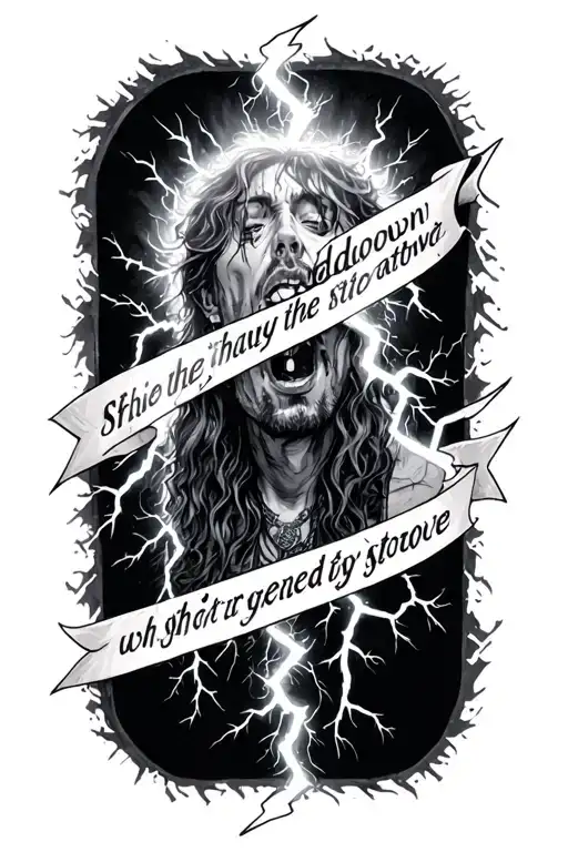 Shinedown Lyrics Incorporated Within A Bolt Of Lightning