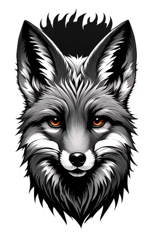 A Cunning Fox Face