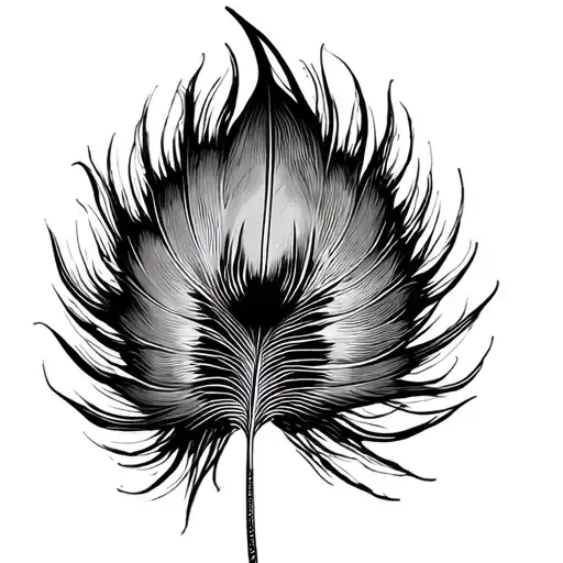 Agit Peacook Feather