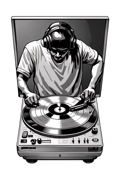 Technics Turntable Dj