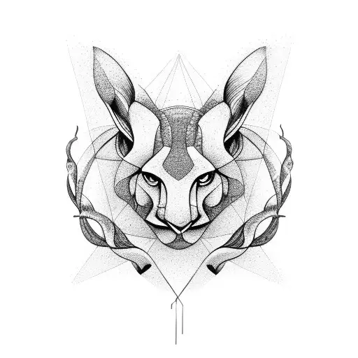 An Abstract Representation Of Philosophy Intertwined With Nature