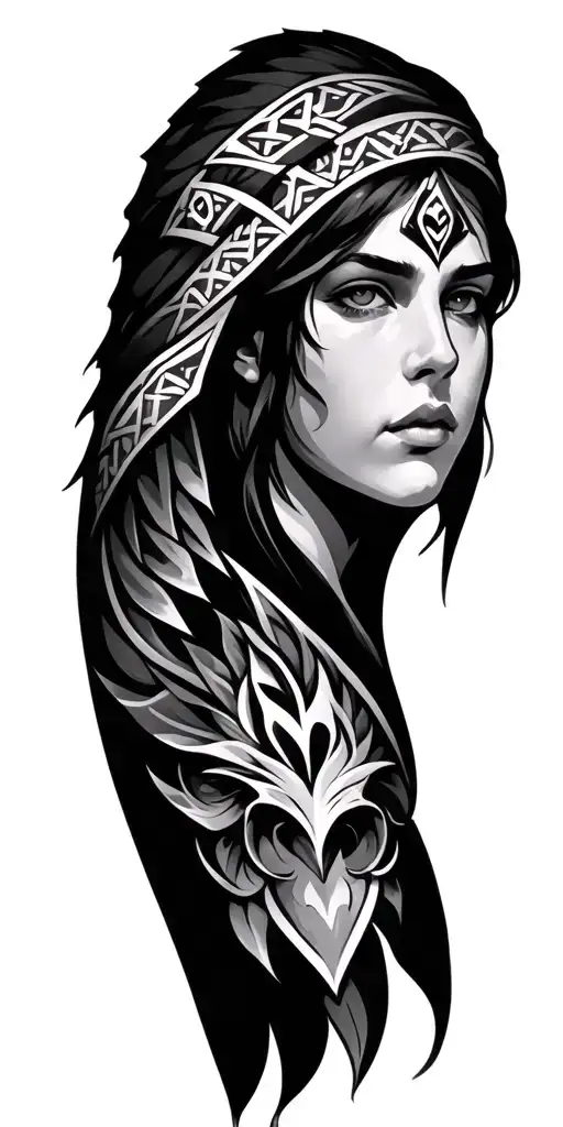 A Nordic Tattoo That Represents Strength And Valentia