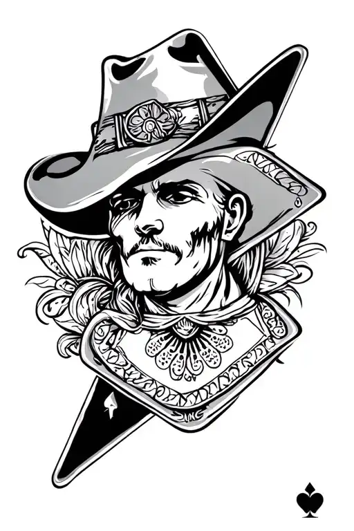 Western With Playing Cards