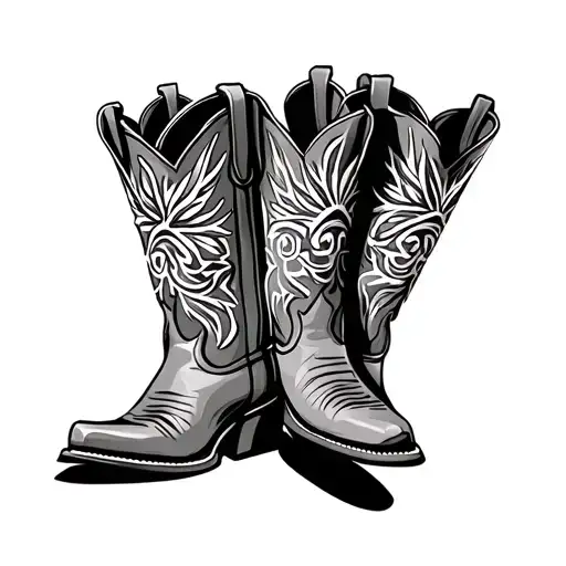 Tribal Cowboy Boot
