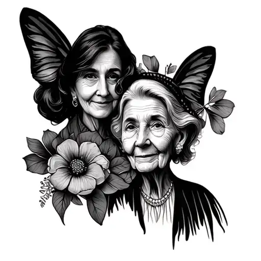 Family Grandma Tatyana