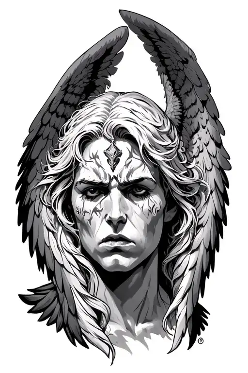 Angel Warior Looks Tired