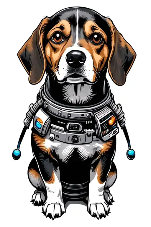 Beagle In Space Themed